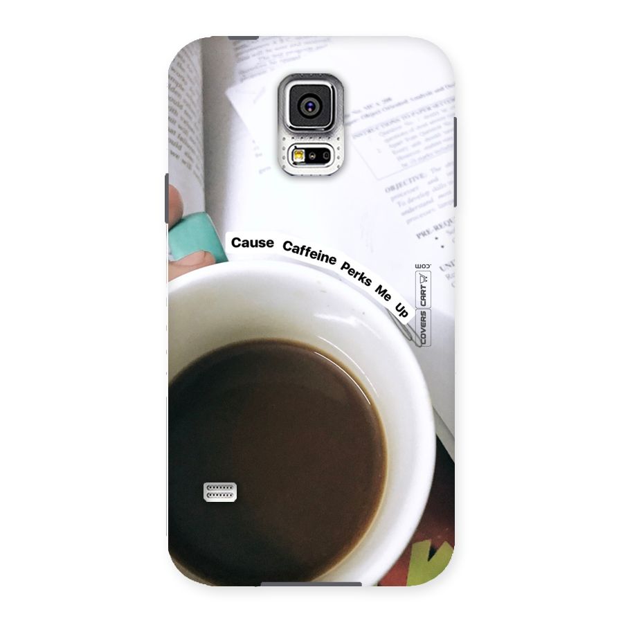 Coffee Perks Back Case for Samsung Galaxy S5