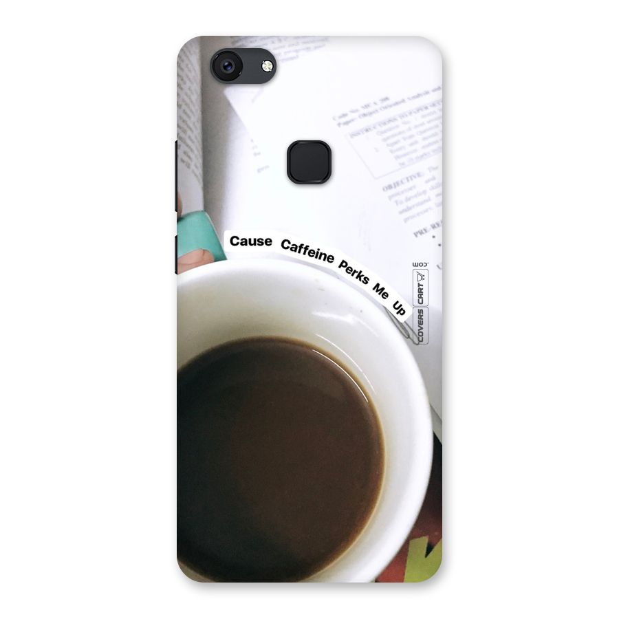 Coffee Perks Back Case for Vivo V7 Plus