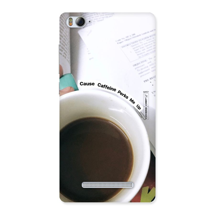 Coffee Perks Back Case for Xiaomi Mi4i