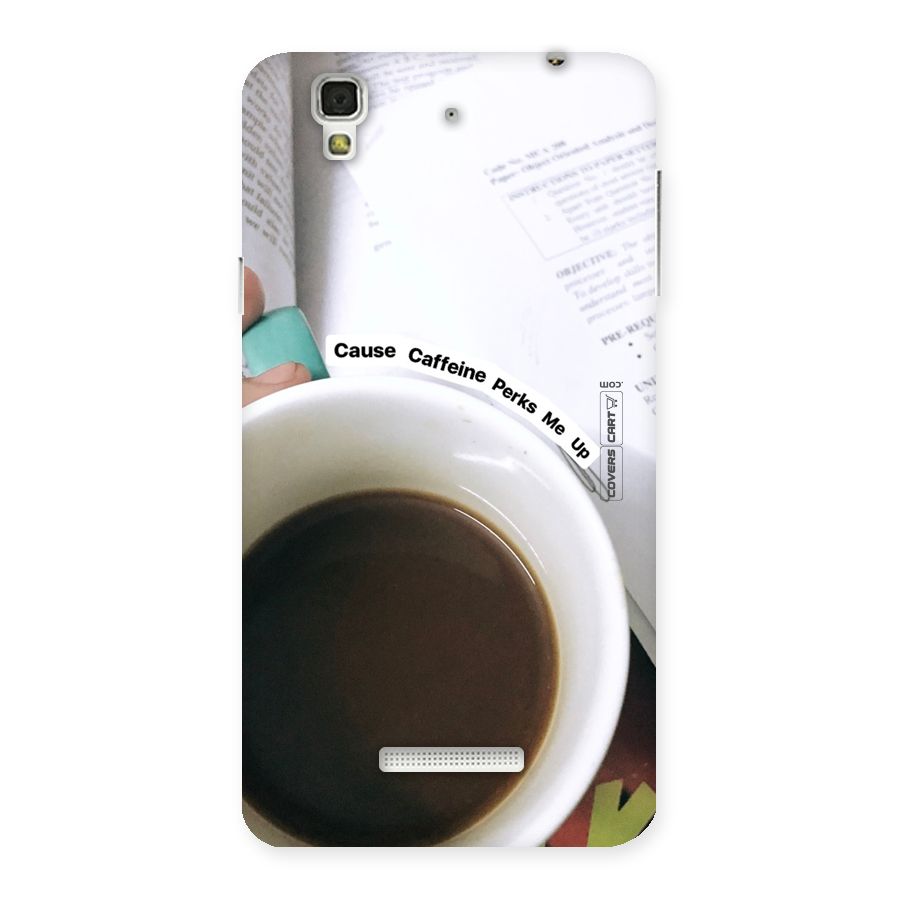 Coffee Perks Back Case for Yu Yureka