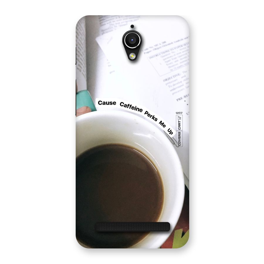 Coffee Perks Back Case for Zenfone Go