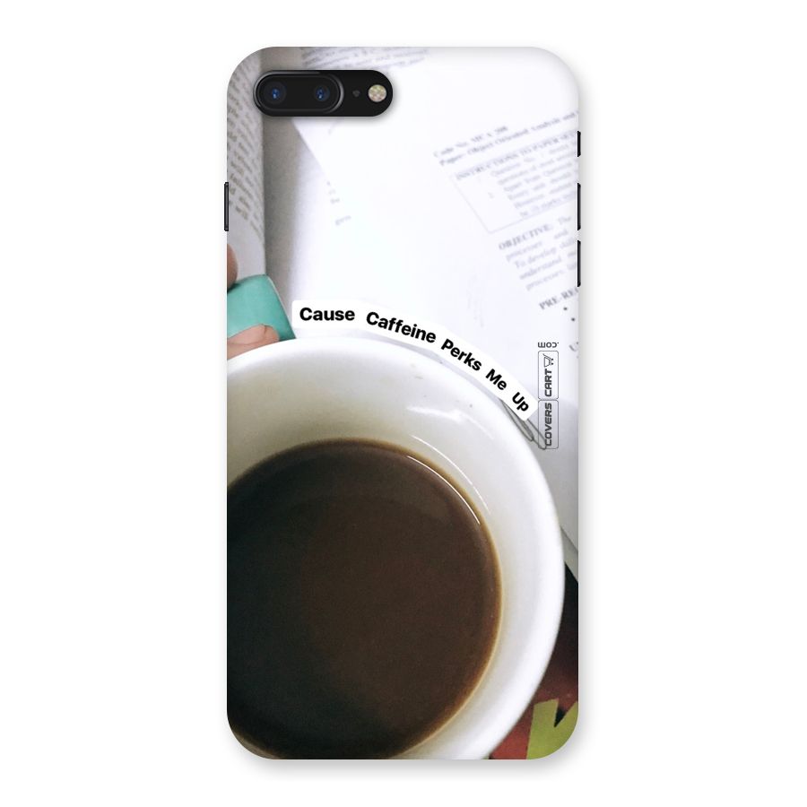 Coffee Perks Back Case for iPhone 7 Plus