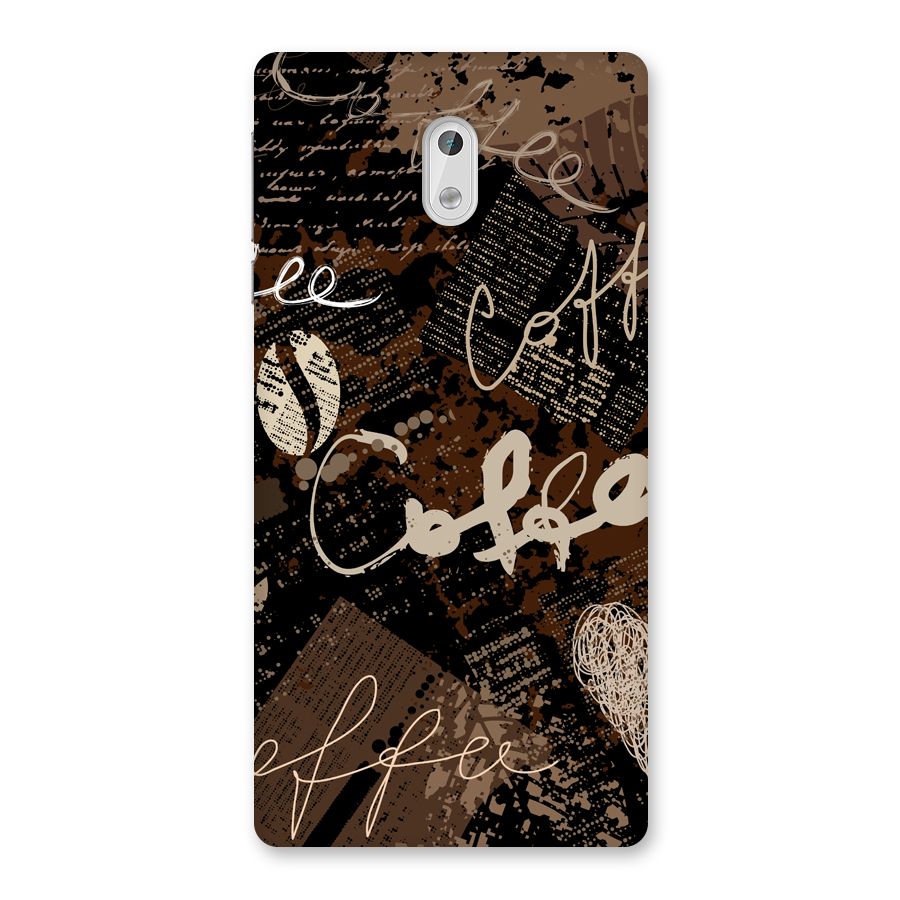 Coffee Scribbles Back Case for Nokia 3