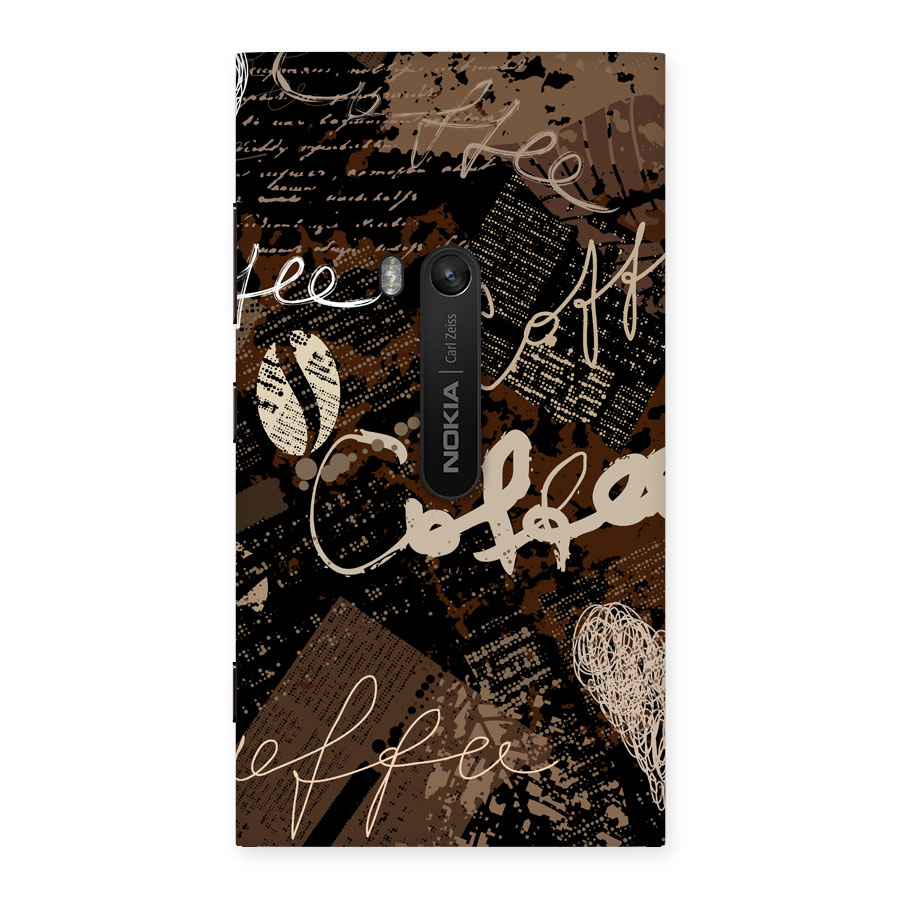 Coffee Scribbles Back Case for Lumia 920