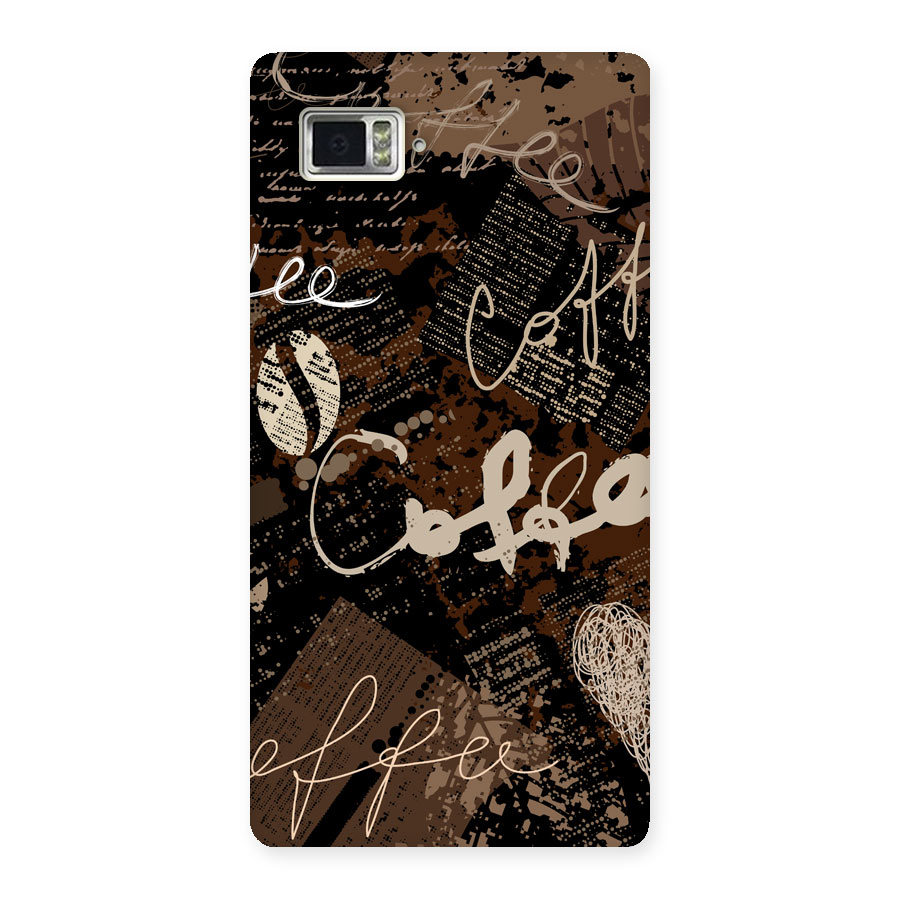 Coffee Scribbles Back Case for Vibe Z2 Pro K920