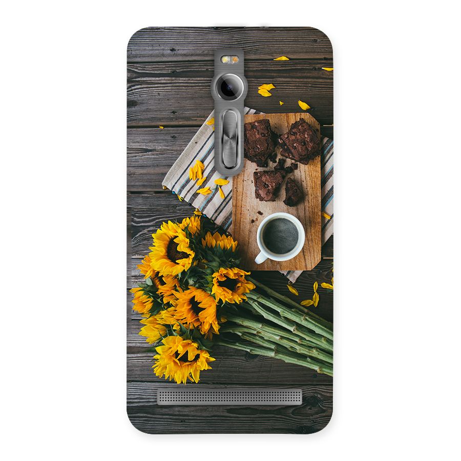Coffee and Flowers Back Case for Asus Zenfone 2