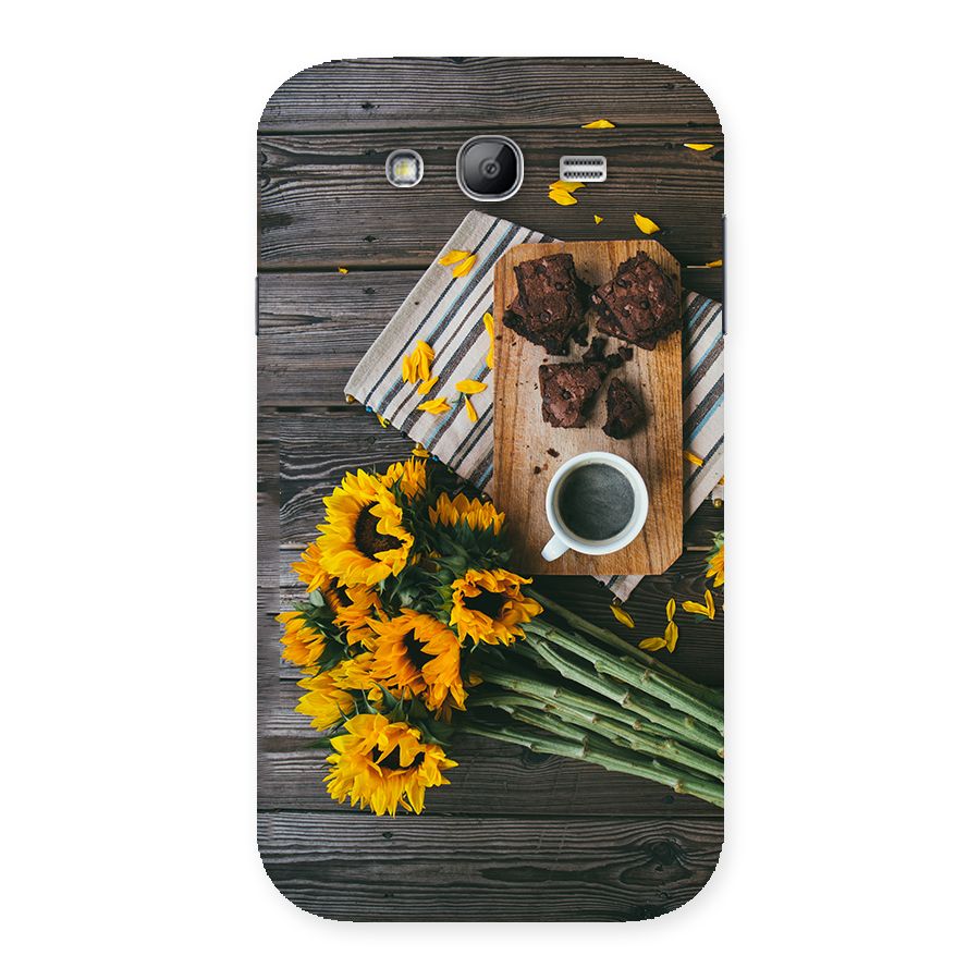 Coffee and Flowers Back Case for Galaxy Grand Neo