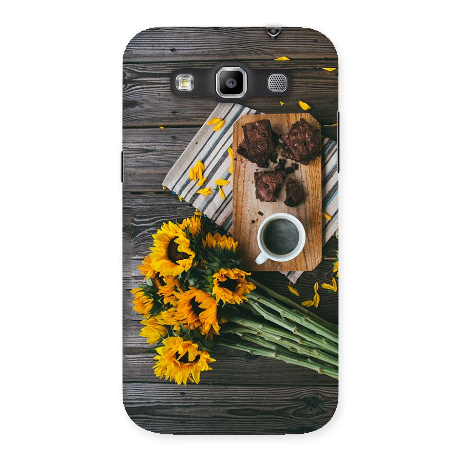 Coffee and Flowers Back Case for Galaxy Grand Quattro