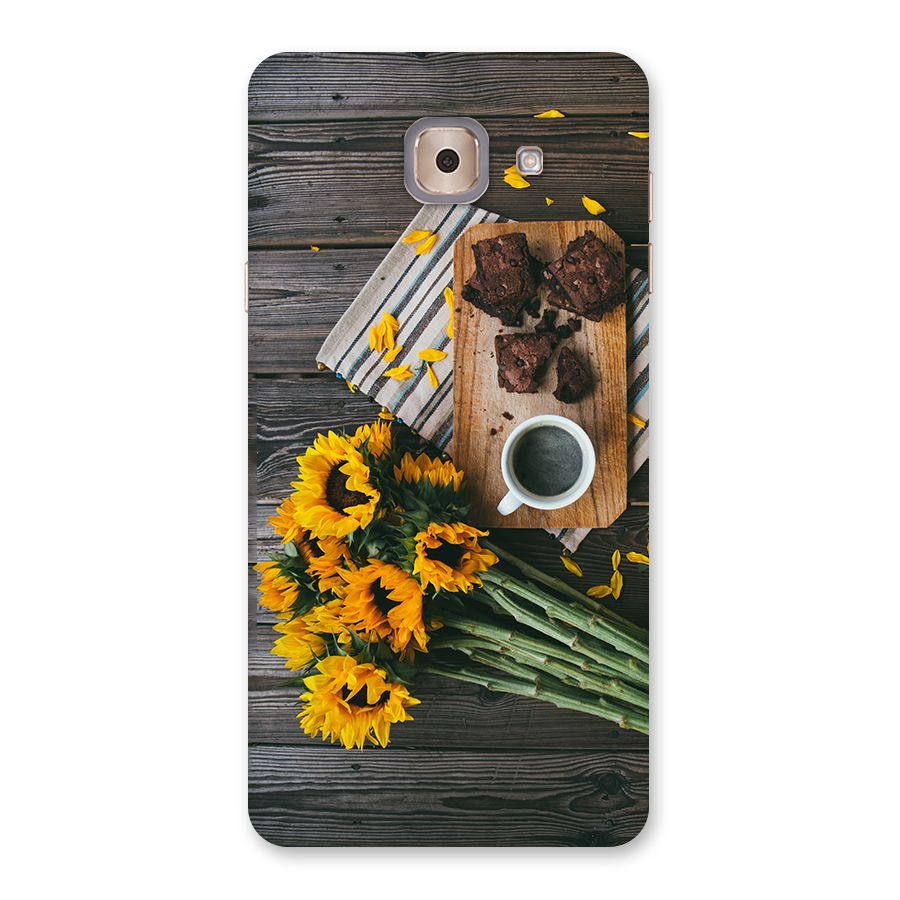 Coffee and Flowers Back Case for Galaxy J7 Max