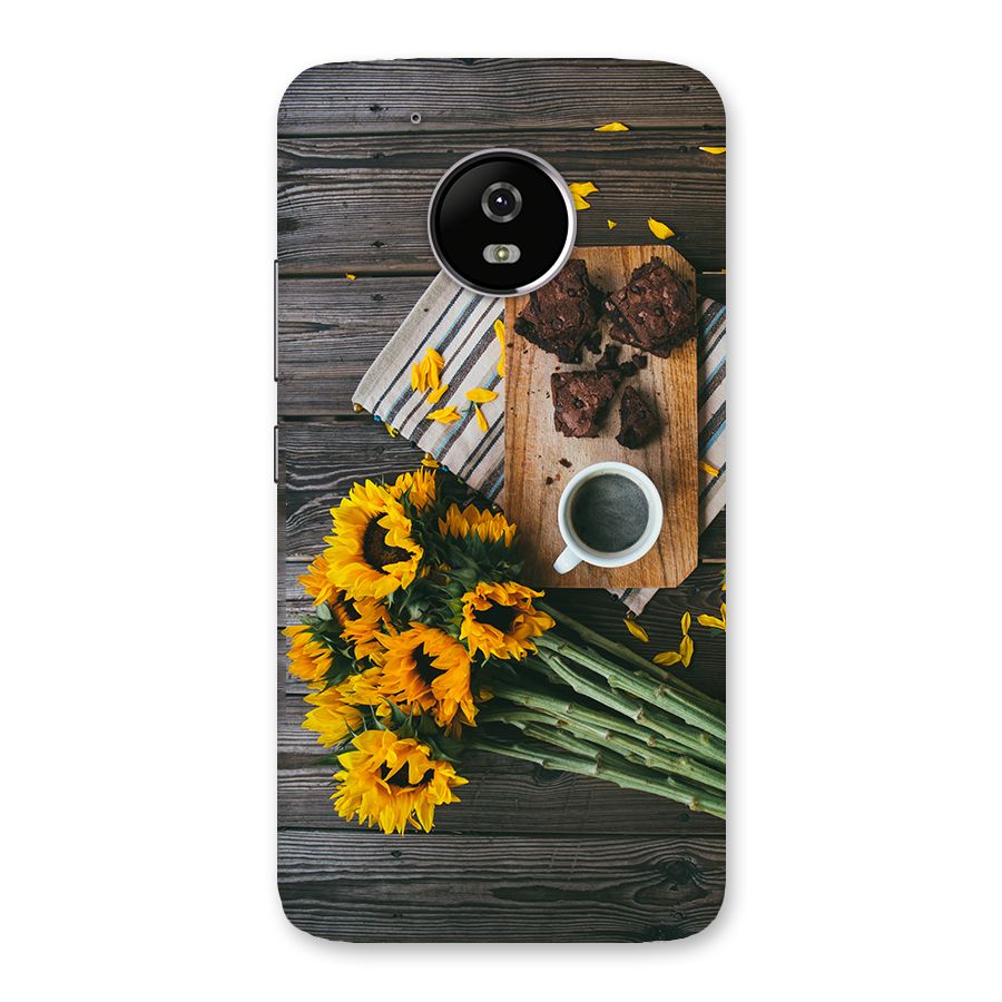 Coffee and Flowers Back Case for Moto G5