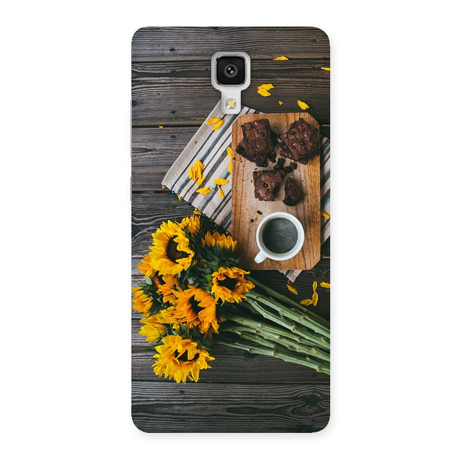 Coffee and Flowers Back Case for Xiaomi Mi 4