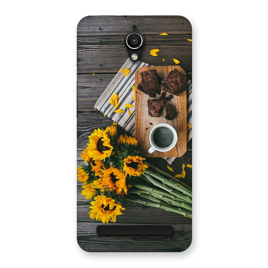 Coffee and Flowers Back Case for Zenfone Go