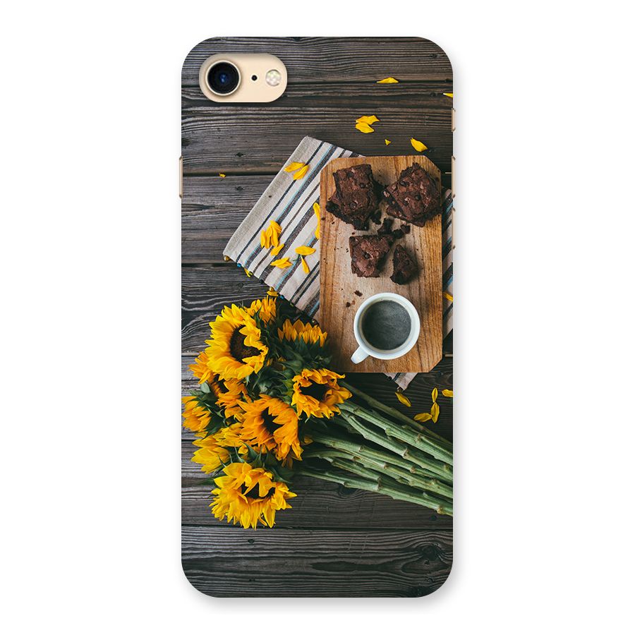 Coffee and Flowers Back Case for iPhone 7