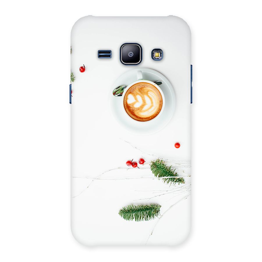 Coffee and Leafs Back Case for Galaxy J1