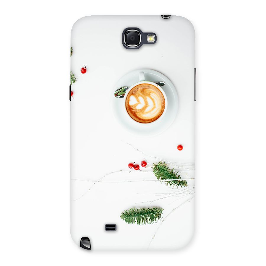 Coffee and Leafs Back Case for Galaxy Note 2