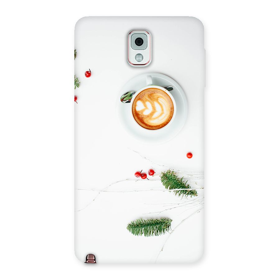 Coffee and Leafs Back Case for Galaxy Note 3