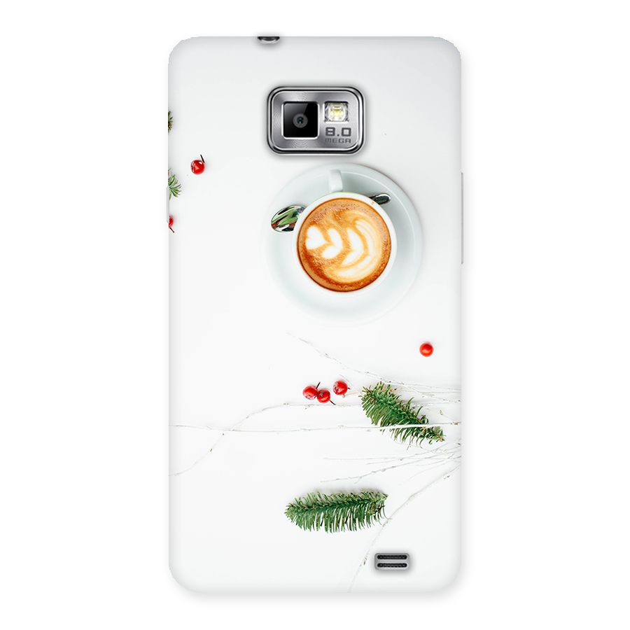 Coffee and Leafs Back Case for Galaxy S2