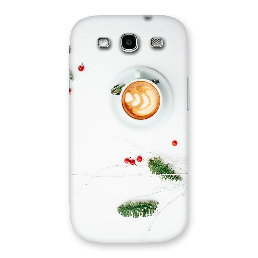Coffee and Leafs Back Case for Galaxy S3