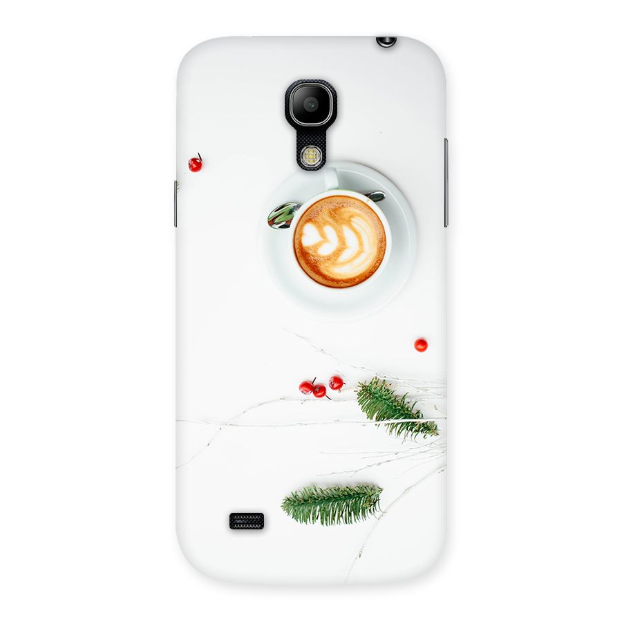 Coffee and Leafs Back Case for Galaxy S4 Mini