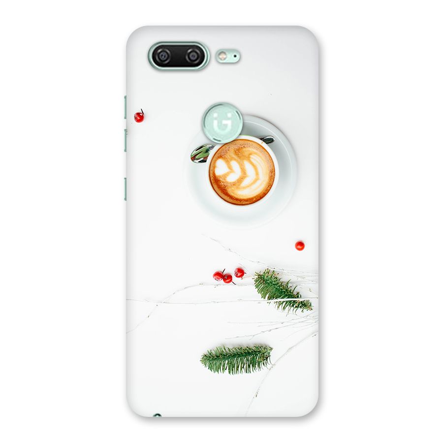 Coffee and Leafs Back Case for Gionee S10