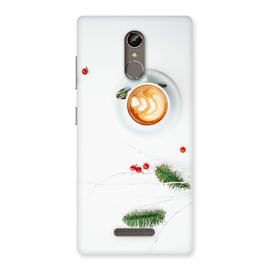 Coffee and Leafs Back Case for Gionee S6s