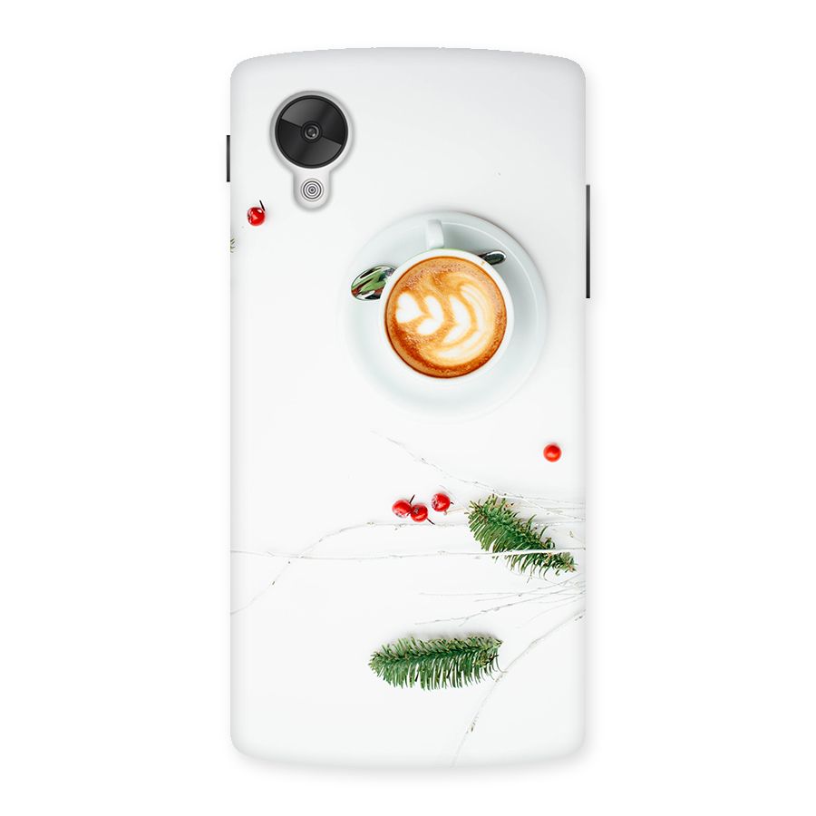 Coffee and Leafs Back Case for Google Nexsus 5