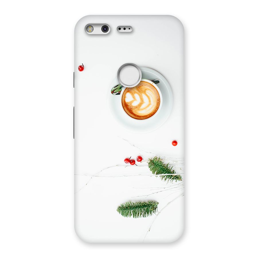 Coffee and Leafs Back Case for Google Pixel
