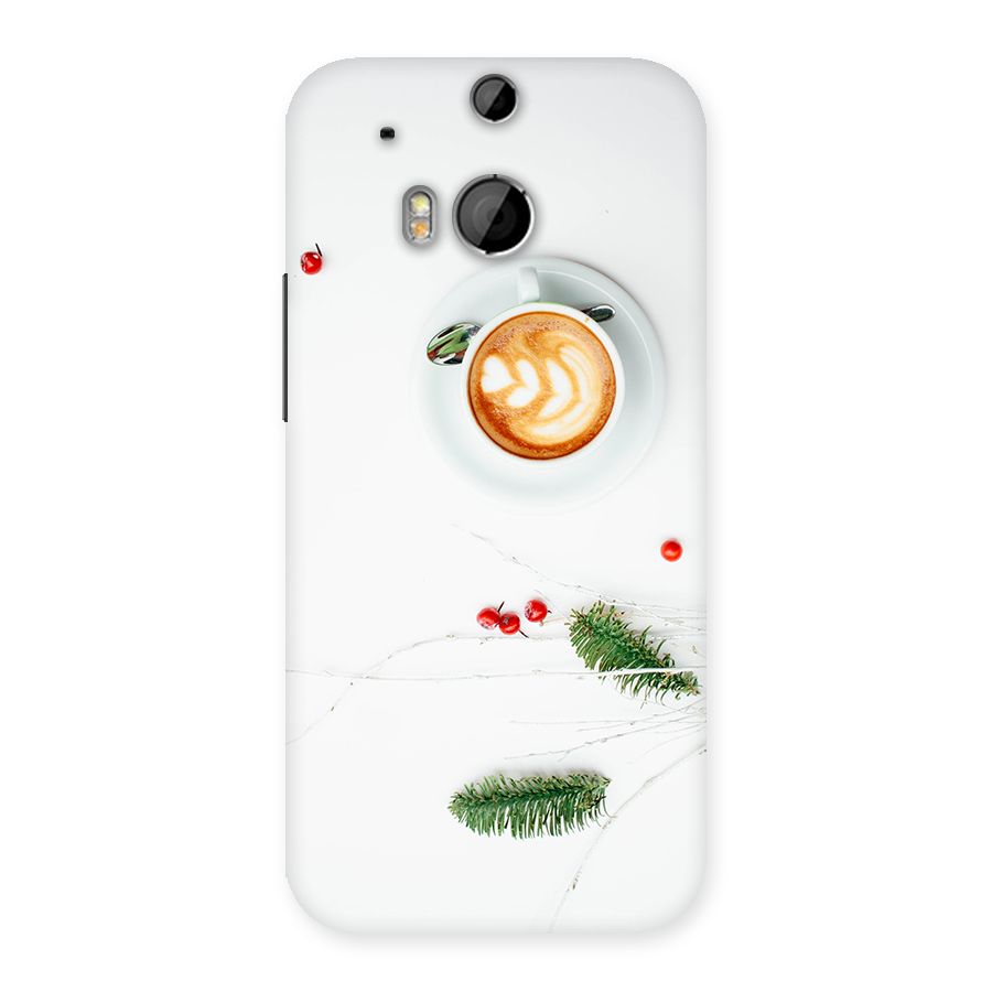 Coffee and Leafs Back Case for HTC One M8