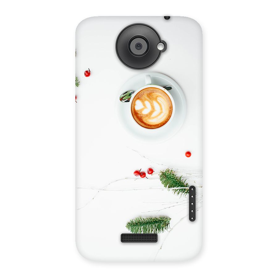 Coffee and Leafs Back Case for HTC One X