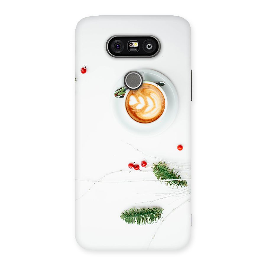 Coffee and Leafs Back Case for LG G5