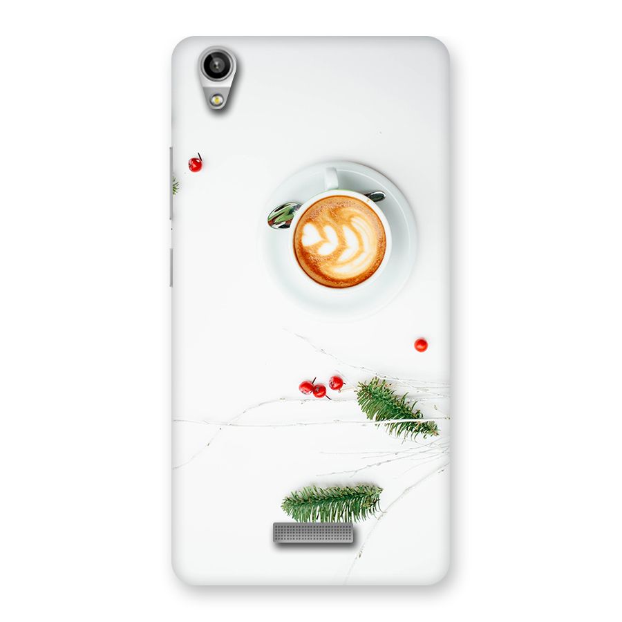 Coffee and Leafs Back Case for Lava-Pixel-V1