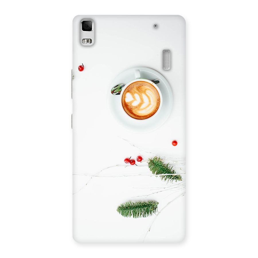 Coffee and Leafs Back Case for Lenovo A7000
