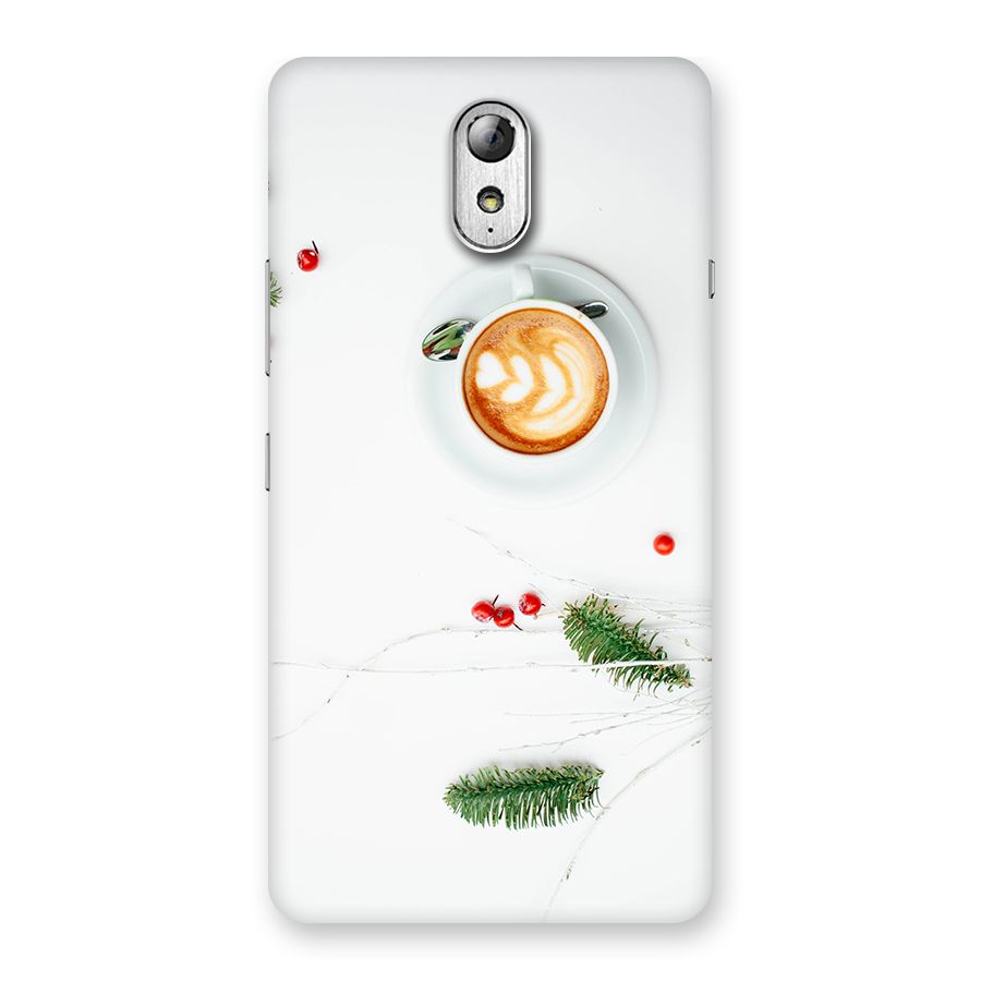Coffee and Leafs Back Case for Lenovo Vibe P1M