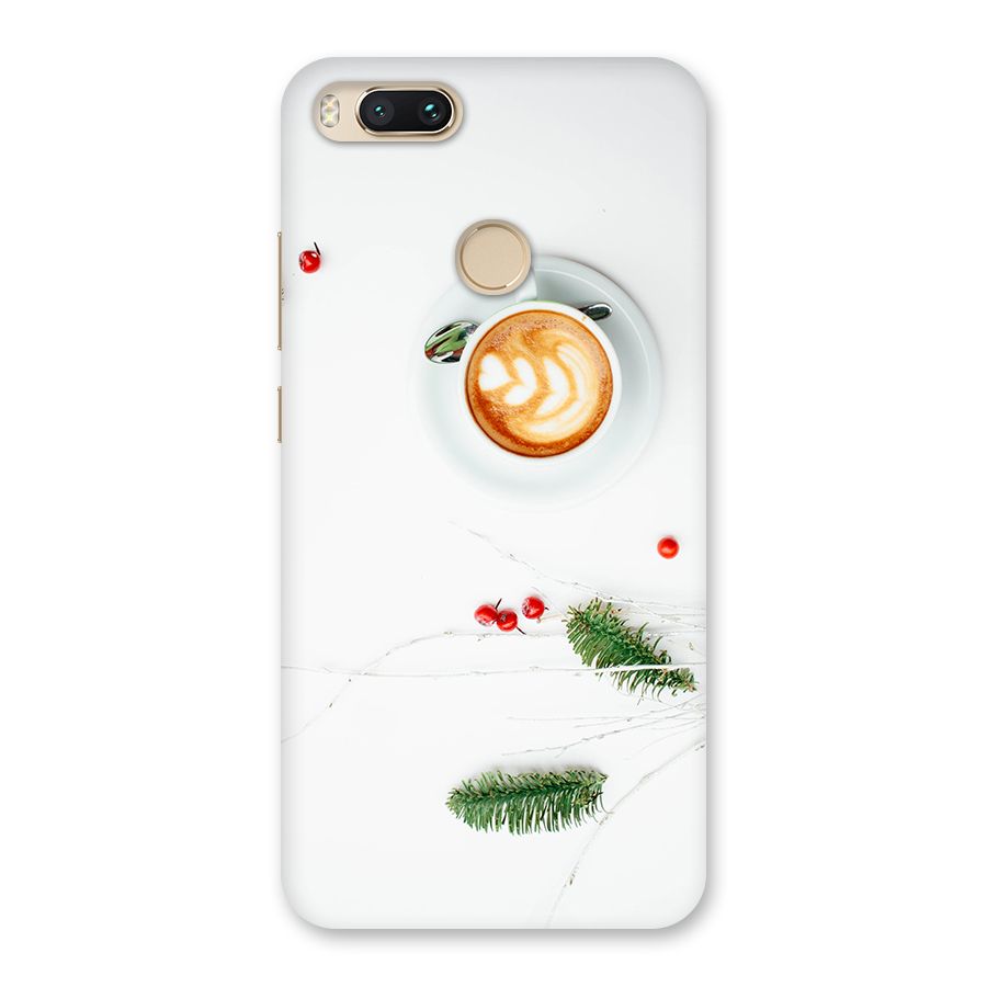 Coffee and Leafs Back Case for Mi A1