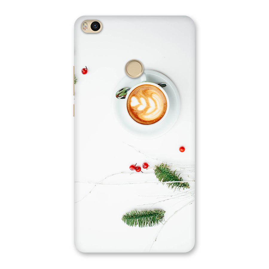 Coffee and Leafs Back Case for Mi Max 2