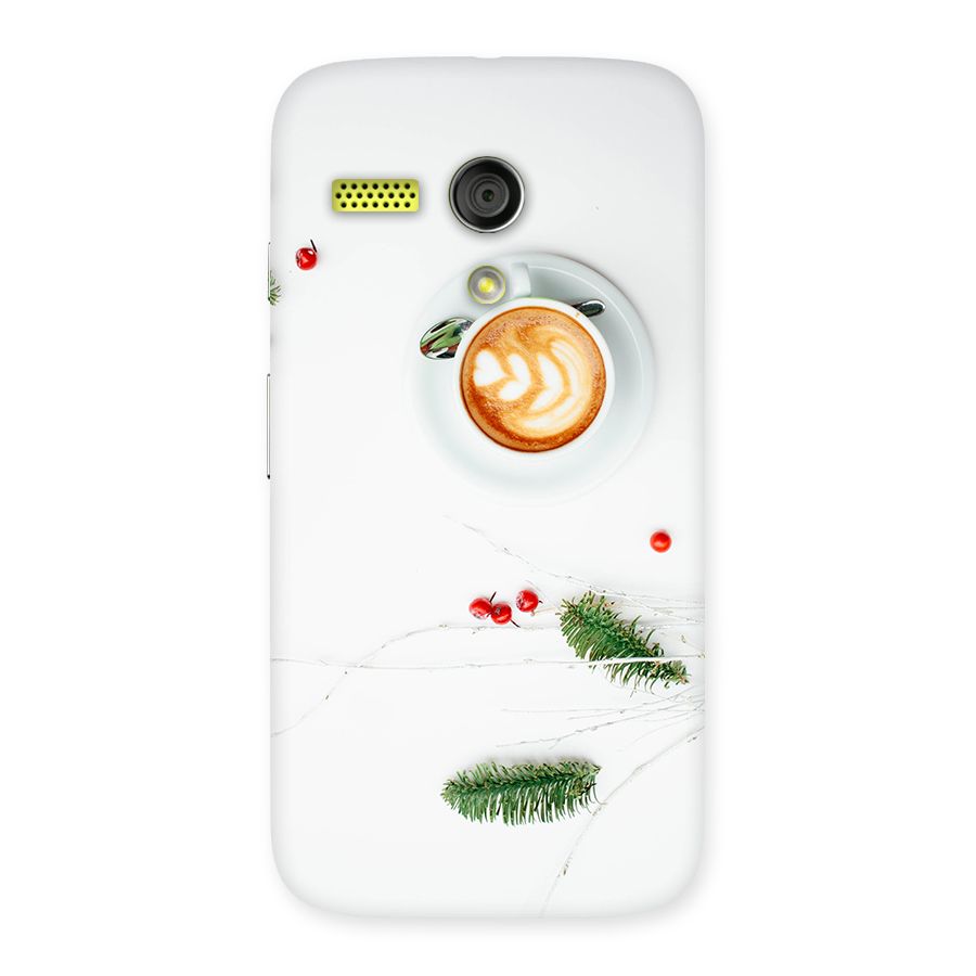 Coffee and Leafs Back Case for Moto G