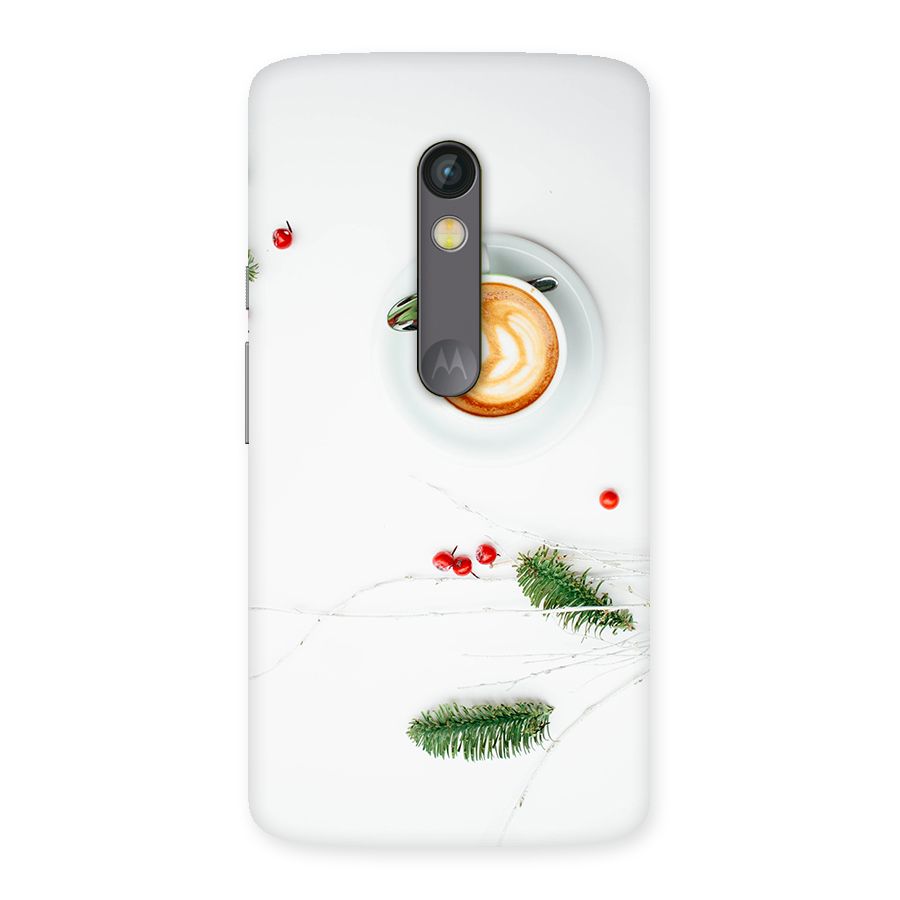 Coffee and Leafs Back Case for Moto X Play