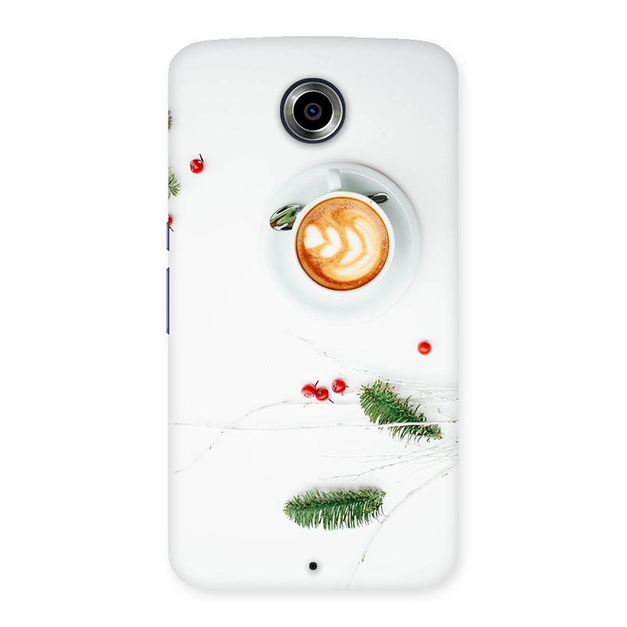 Coffee and Leafs Back Case for Nexsus 6