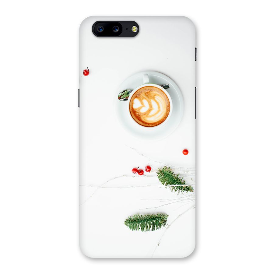 Coffee and Leafs Back Case for OnePlus 5