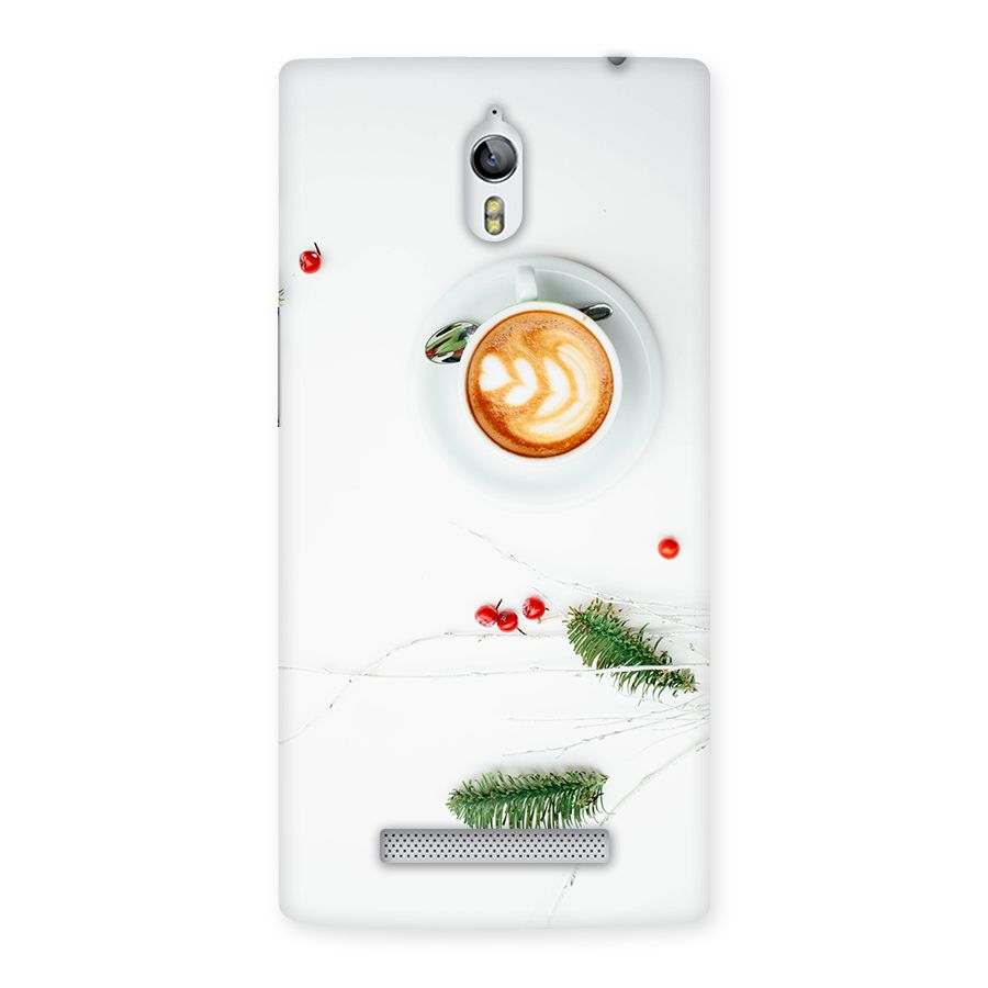 Coffee and Leafs Back Case for Oppo Find 7