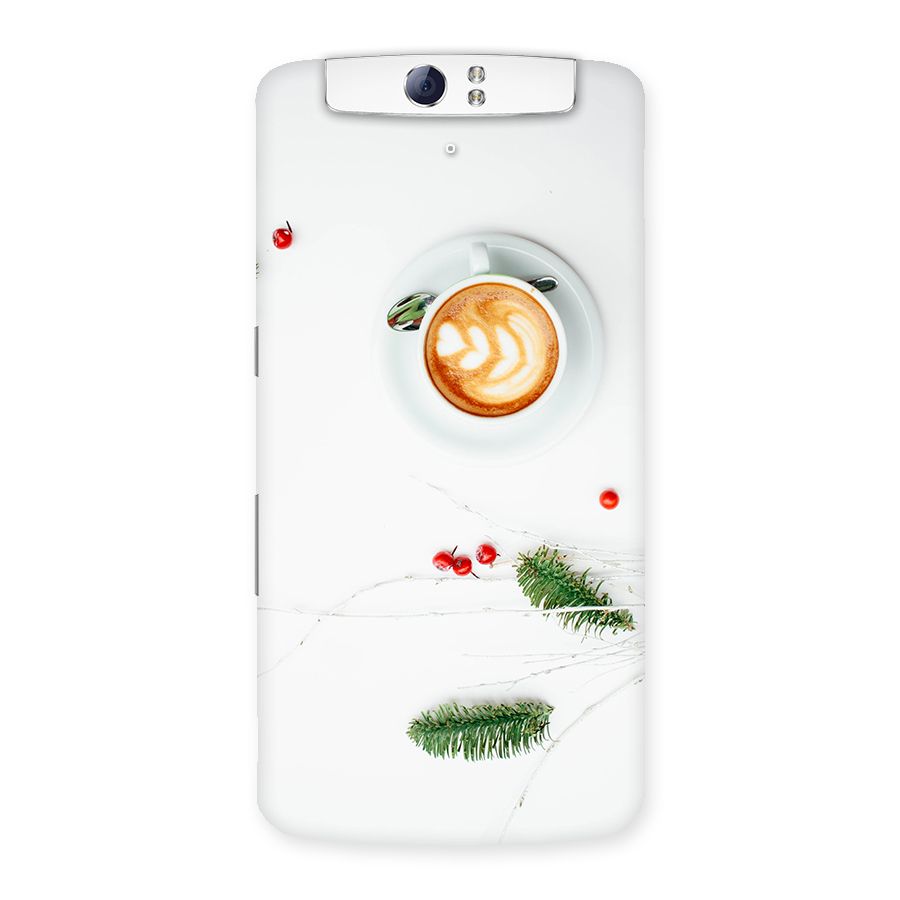 Coffee and Leafs Back Case for Oppo N1