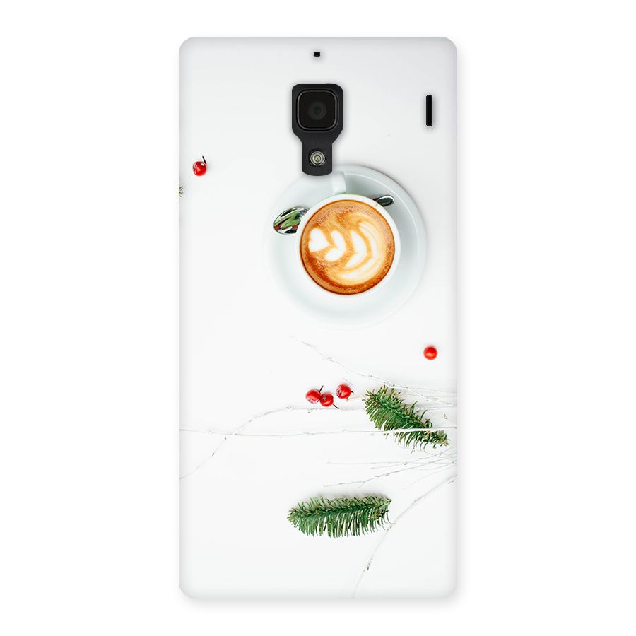 Coffee and Leafs Back Case for Redmi 1S