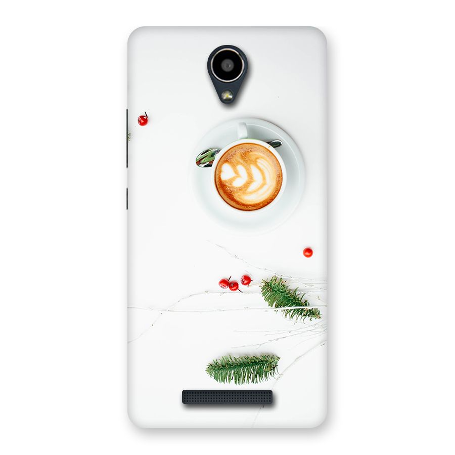 Coffee and Leafs Back Case for Redmi Note 2