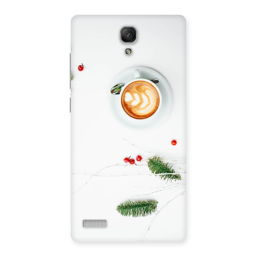 Coffee and Leafs Back Case for Redmi Note Prime