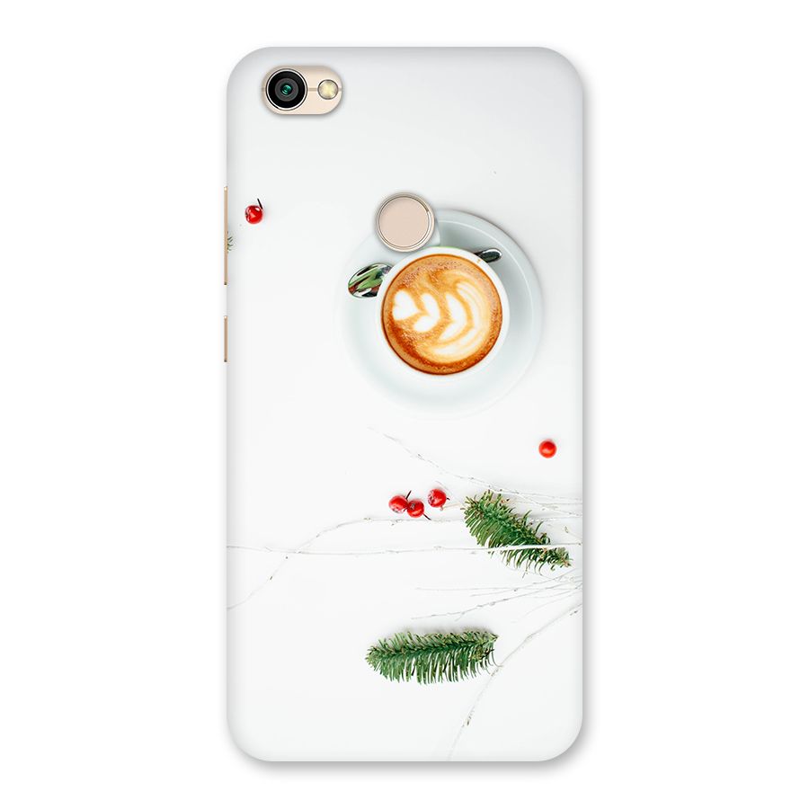 Coffee and Leafs Back Case for Redmi Y1 2017