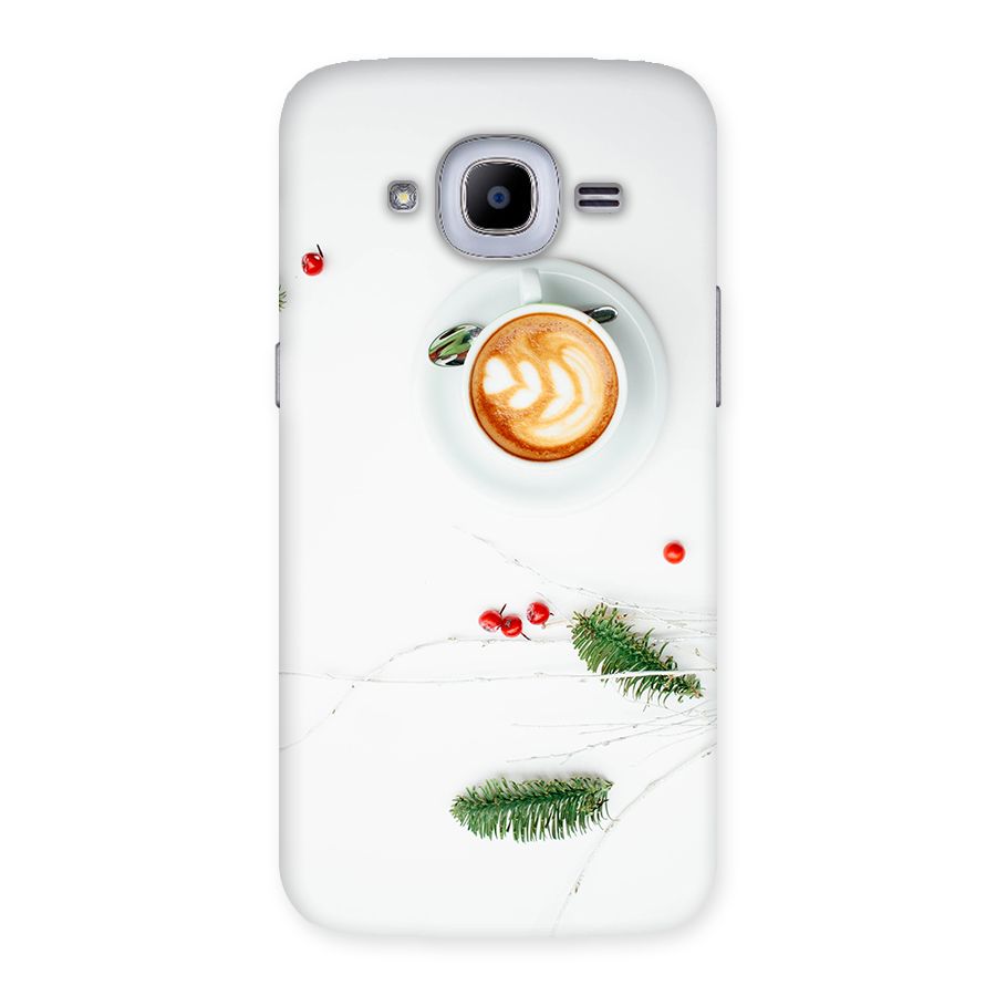 Coffee and Leafs Back Case for Samsung Galaxy J2 Pro