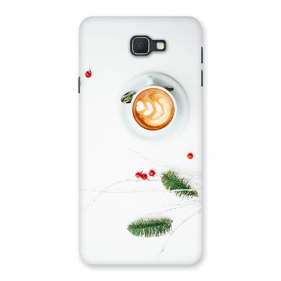 Coffee and Leafs Back Case for Samsung Galaxy J7 Prime