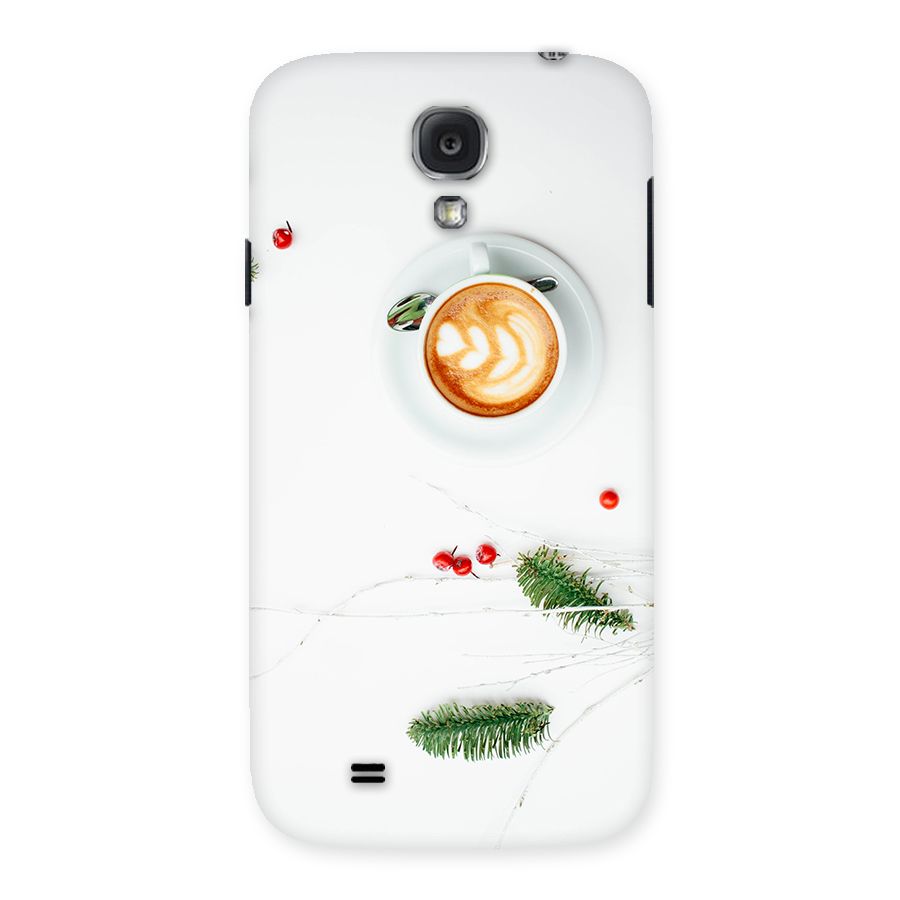 Coffee and Leafs Back Case for Samsung Galaxy S4