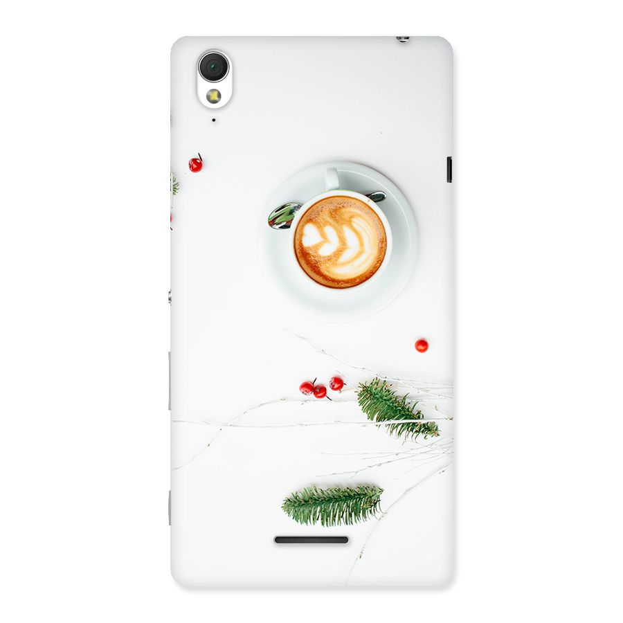 Coffee and Leafs Back Case for Sony Xperia T3