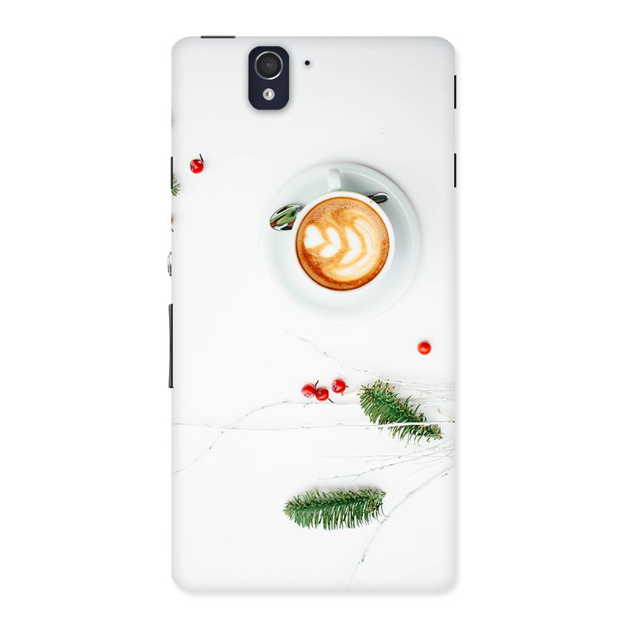 Coffee and Leafs Back Case for Sony Xperia Z